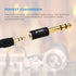 1/4" to 3.5mm Headphones Adapters, Upgrade 6.35mm(1/4") Male - 3.5mm Female Socket Stereo Pure Copper Jack Adaptor Bring You Professional Sound Bl...