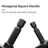 HVAC Repair Tool?5-in-1 Air Conditioning Copper Pipe Expansion Swaging Drill Bit Set.Contains Five Sizes of Drill Bits: 1/4, 3/8, 1/2, 5/8, 3/4., ...
