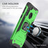 HNHYGETE for Galaxy A21 Phone Case: Screen Protector Military Grade 360° Rotatable Kickstand Shockproof Protective Cases for - Samsung Galaxy A21 ...