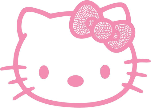 CHROMA 001122 Cling Bling 'Hello Kitty' Decal Pink, 4" x 5"...