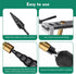2pcs Copper Tube Expander, 5 in 1 Air Conditioner Swage Tube Expander, Swaging Drill Set, 1/4'', 3/8'', 1/2'', 5/8'', 3/4'' Copper Tubing Tool, fo...