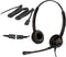 Corded RJ9 Telephone Headset with Microphone Noise Cancelling Compatible with Polycom Avaya Fanvil AudioCodes ShoreTel Nortel Norstar Zultys Toshi...