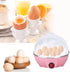 Fdit Egg Cooker,With Heating Plate Can Cook 7 Large Eggs Automatic Power Off Suitable for Kitchen Cooking ()...