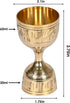 Engraved 30/60 ml Jigger Shot Glass, peg Measure - Made with Brass...