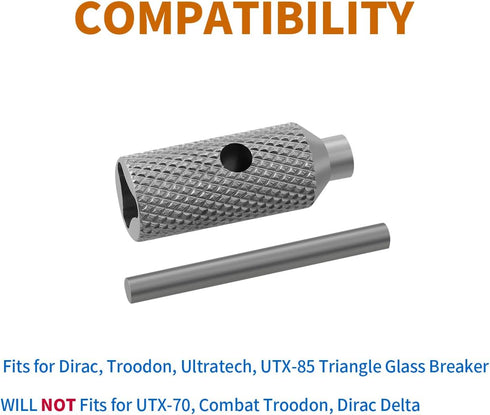 Screwdriver Set for Microtech UltraTech Screws, Manual Making Cutter, Screw Removal Tool, Ratchet Hand Screwdriver UT Cutter...