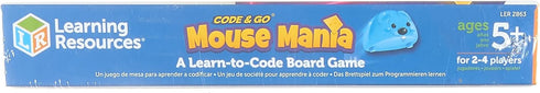 Learning Resources Code & Go Robot Mouse Board Game, STEM, Early Coding Game, Ages 5+...