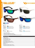 Venture Gear™ Vallejo Safety Glasses Clear Frame/Ice Blue Mirror Anti-Fog Lens...