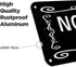 Beware of Dog Sign and Private Property No Trespassing Sign Metal Warning Sign Reflective,Fade Resistant, UV Protected for Fence and Door,Aluminum...