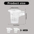 2pcs Aquarium Plant Holder, Hanging Aquarium Planter Plastic Aquatic Plant Cup Fish Tank Plant Basket Rack Plant Cultivation Decoration...