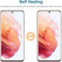 MP-MALL 4 Pack 2 Pack Flexible TPU Screen Protector + 2 Pack Camera Lens Protector Designed for Samsung Galaxy S21 5G 6.2-inch (Not for S21 Plus 5...