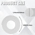 Backer Rod 1/4 Inch, EPDM Rubber Foam Caulk Saver 50' White Weather Strip Seal for Concrete Joints, Wall Cracks, Driveway and Joint Fillers....