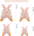 Stuffed Animal Piggy - Piglet Plush Toy - 9.8 Inches Length...
