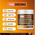 Focus & Create Adaptogenic Instant Mushroom Coffee – 50?Serve Pack with Lion’s Mane & Chaga – Brain, Focus & Immune Support (100g)...