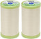 2-Pack Bundle Coats & Clark Dual Duty Plus Hand Quilting Thread 325yds Cream s960-8020...