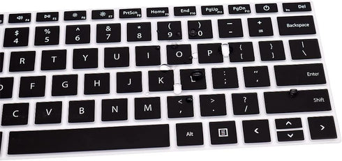 Keyboard Cover for 12.4" Newest Microsoft Surface Laptop Go 2 14" 2022 & Surface Laptop Go 2021 2020 with Touchscreen Keyboard Skin (Black)...