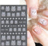 5D Embossed Nail Stickers with Tweezer,4 Sheets Nail Art Stickers Self-Adhesive Cute Cat Pattern Nail Stickers for Acrylic Nails Supplies for Wome...