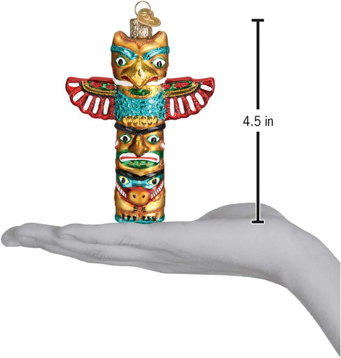 Old World Christmas Totem Pole Ornament, Multi...