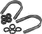 Allstar Performance - ALL69017 X-Long U-Bolt Kit for 1310 Series U-Joints,2.00" Tall...