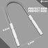 Tongue Scrapers for Adults & Kids Pack of 2 Metal Tongue Scrapers for Fresh Breath, Stainless Steel Tongue Cleaners, Tongue Scrappers, Reusable Ra...