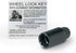 Gorilla Automotive 78641N Acorn Open End Wheel Locks (14mm x 1.50 Thread Size) - Pack of 4...
