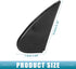 Front Left Right Door Mirror Corner mudguard Triangle Cover No.6011802170/6011702170 for Toyota Corolla 2014-2016 Plastic Black 1 Pair...