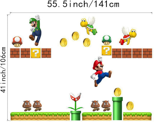 Brothers Wall Decals | Build a Scene Vinyl Wall Stickers | Removable Peel and Stick Decals...