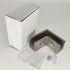 90 Degree Sleeve Over Shower Glass Clamp, Glass Shower Door Right Angle Connector for Bathroom or Showroom, 90 Degree Shower Glass to Glass Clamp,...