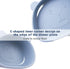 Suction Plates for Baby,4 pcs Divided Placemat Dish for Toddlers and Kids,Baby Spoon Fork Set for Toddlers,Silicone Plates for Kids (Blue)...
