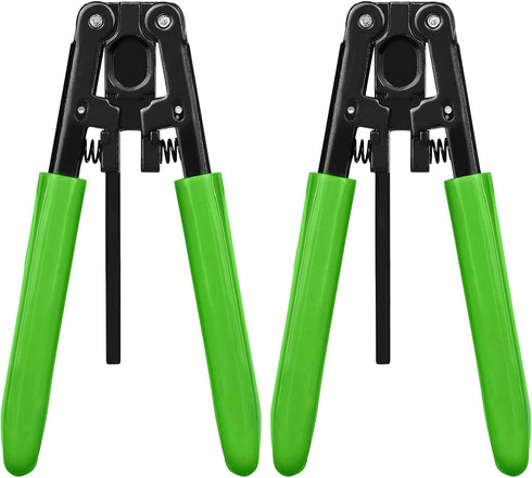 ?2pcs?green Fiber optic Drop stripper for 3.0 mm x 2.0 mm fiber optic cable stripper FTTH cold joint tool Leather wire stripper Fiber optic stripp...
