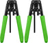 ?2pcs?green Fiber optic Drop stripper for 3.0 mm x 2.0 mm fiber optic cable stripper FTTH cold joint tool Leather wire stripper Fiber optic stripp...