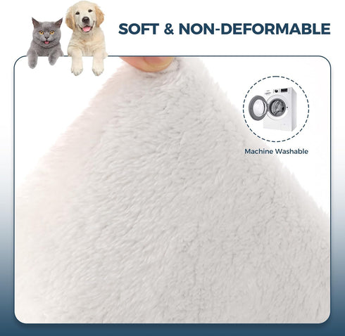 Cat Hammock for Cage Hanging Reversible 2Pack,Pet Hammock Bed Adjustable,Soft Sleeping Hammock for Cats,Ferret,Puppy,Rabbits,Small Animals (M, CAT...