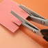 2 pcs Pinking Shears Scissors for Fabric, DaKuan 2 Models Fabric Scissors, Zig Zag Scissors, for Crafting, Paper Cutting, Fabric, Leather Material...