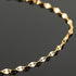 UMAOKANG 16.4 Feet Gold Plated Chain for Jewelry Making Stainless Steel Jewelry Making Chains Bulk Lip Chain Roll with Jump Rings and Lobster Clas...