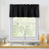 Valea Home Blackout Valance Curtains Waterproof Soft Rod Pocket Valance for Kitchen and Bathroom Window Room Darkening Valances for Bedroom, 52 in...