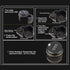 (6 PACK) Combination Lock for Wine & Liquor Bottle-Wine Bottle Top Stopper/Bottle Password Code Lock/Wine Digital Lock, The diameter of the bottle...