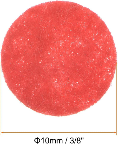 100pcs Round Felt Circles, 10mm 3/8" Pre Cut Felt Craft Pads Non-Woven Mini Felt Fabric Circles for DIY Sewing Handcraft Cut Projects Craft Finish...