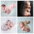 Vemonllas Luxury Newborn Boy Girl Baby Photography Props Wrap Lace Yarn Cloth Blanket (Beige)...