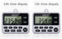 XREXS 4-Channel Digital Kitchen Timer Clock with Large LCD Display, 4 Groups Simultaneous Timing Countdown Up Pocket Timer, Magnetic Attachable (B...