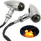 INNOGLOW Motorcycle Bullet Turn Signals Light Universal Front Rear Blinker Indicator for Suzuki Yamaha Kawasaki Harley Davidson Choppers/Cruisers ...