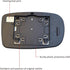 Renesemee Driver Left Side Heated Mirror Glass Compatible with Dodge Charger Challenger Chrysler 200 300 2011-2021 Replace 68101147AA...