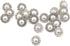 Gear Shape Rhinestone Silver Faux Pearl Sewing Shank Buttons 20 Pcs - 12.5mm, 1/2"...