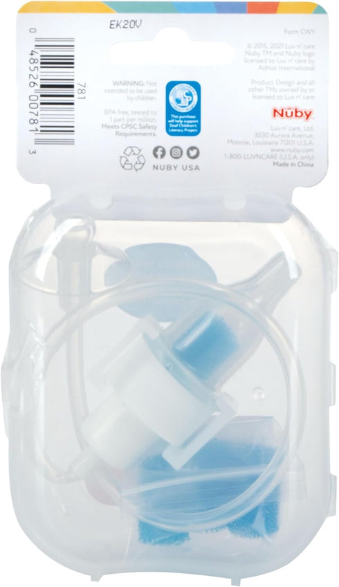 Nuby, Breathe-EEZ Infant Nasal Aspirator with Travel Case, 5"...