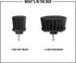 Dirt Devil 2-Piece Hard Bristle Scrubber Cleaning Brush Set, 2" & 3.5" Brushes Included, for Use On Brick, Grout, Cast Iron & More, Heavy Duty Cle...