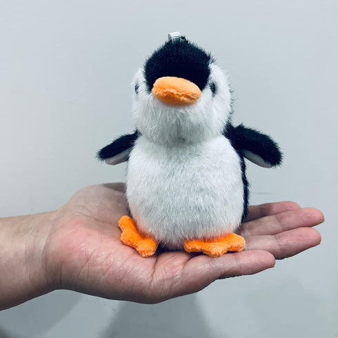 9 Pcs Mini Penguin Stuffed Animal Plush Keychain Toys Cute Penguin Gifts Penguin Party Supplies Small Penguin Hanging Pendant for Bag Christmas Tr...