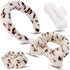 Canitor Spa Headband Wrist Bands Set with Hair Clips Skincare Headband for Washing Face Non Slip Puffy Terry Cloth Makeup Headband Cute Women Teen...