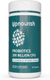 UpNourish Probiotics - 200 Billion CFUs, 15 Strains, Prebiotics & Enzymes - 60 Vegan Capsules...