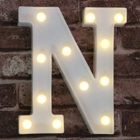 Pooqla LED Marquee Letter Lights Sign, Light Up Alphabet Letter for Home Party Wedding Decoration N...