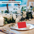 Andaz Press Table Tent Printable Place Cards, Red 20-Pack, Seat Placement Cards Blank Place Cards For Table Settings Name Cards for Bridal Wedding...