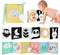 OKOOKO Black and White Baby Book High Contrast Baby Toy 0-6 Months Baby Soft Book Tummy Time Toy Crib Stroller Toy Montessori Sensory Toy Early Ed...