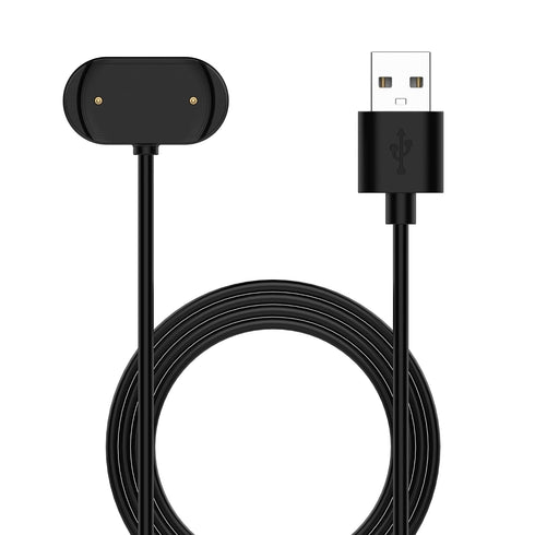 Compatible with Amazfit T-Rex Ultra/T-Rex 2/GTR 4/GTR 3/GTS 4/GTS 3 Charging Cable 3.3ft USB Portable Magnetic Replacement Charger Cord Dock for A...